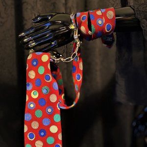 Vintage Emoda Italy  FunkyAss Tie 100% silk